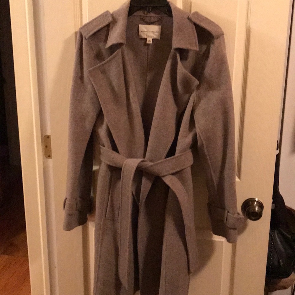 Banana Republic Wool/Angora coat- EUC